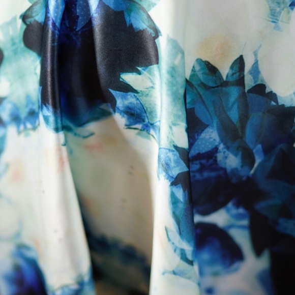 Blue and White Princess Style Dress - Picture 5 of 6